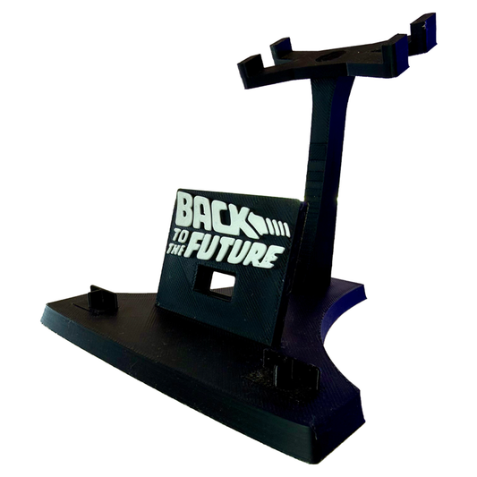 Minifigure Display Stand for LEGO Speed Champions 77256 (Back to the Future) – Rotating Car Holder